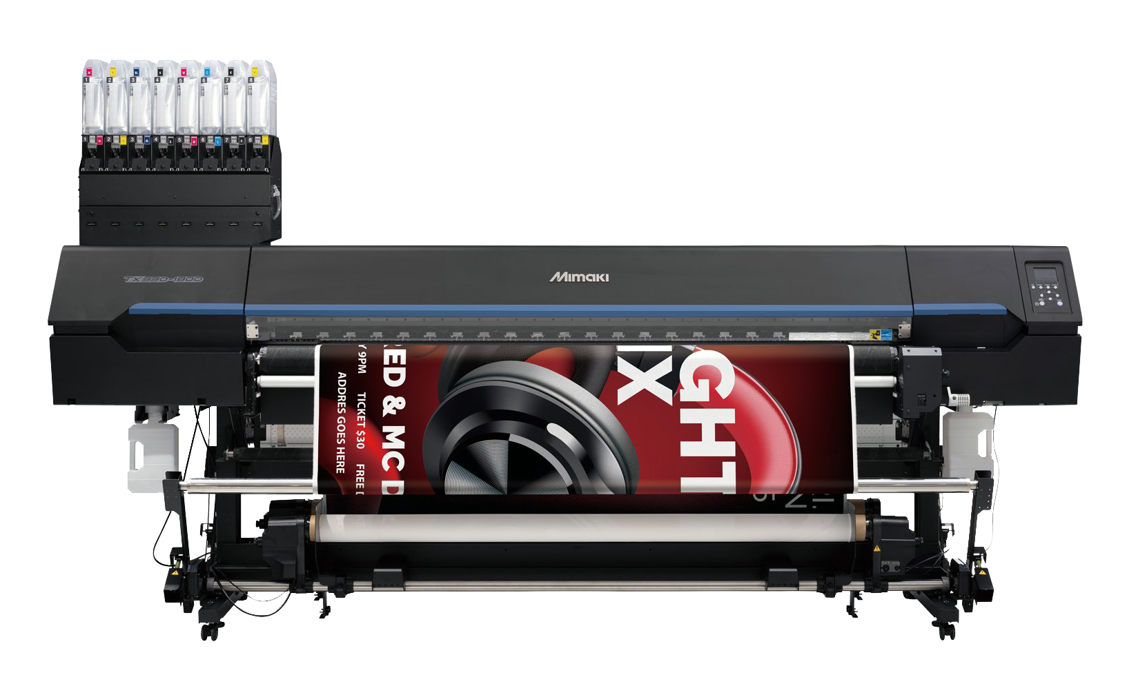 Mimaki представляет новые принтеры для прямой печати по текстилю TX330-1800 и TX330-1800B