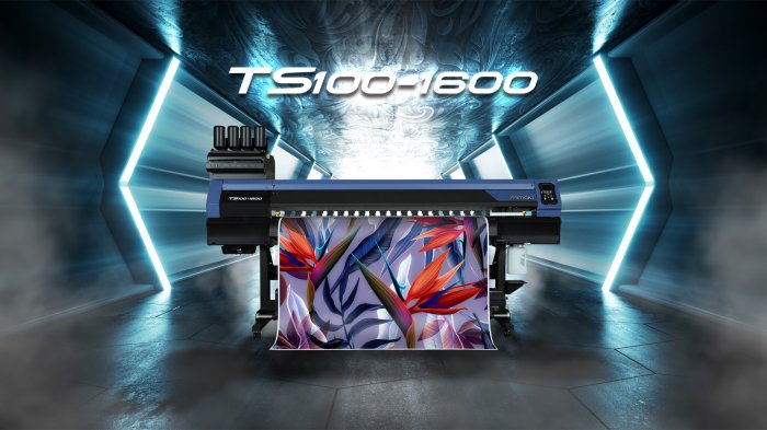 Новый  сублимационный принтер MIMAKI TS100-1600