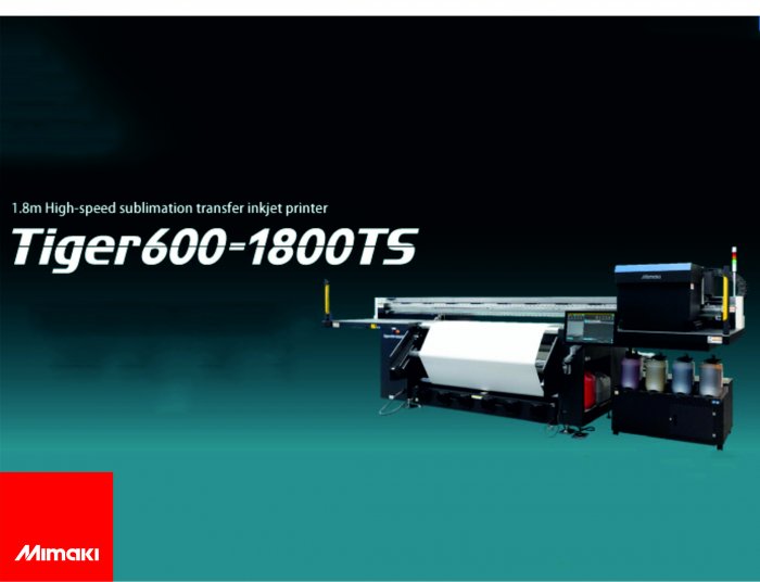 Mimaki анонсирует выпуск нового принтера - "Tiger 600-1800TS"