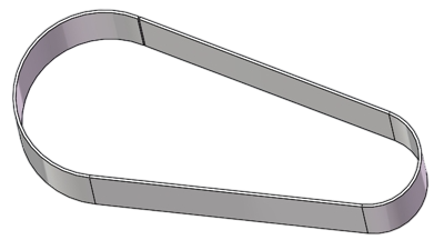 Belt S8M-584 (Part Code - 1.20.06.0000198)