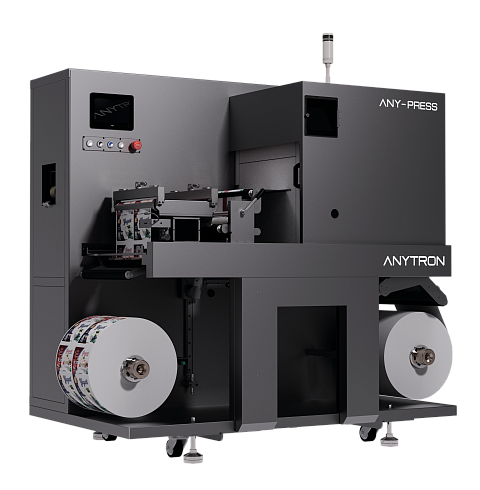 Лазерний принтер для виробництва рулонної етикетки та упаковки ANYTRON ANY - PRESS (ширина 350 мм) на MediaPrint