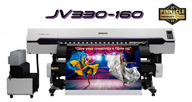 Mimaki JV330-160 - отримав нагороду в номінації Pinnacle PRINTING United Alliance 2022