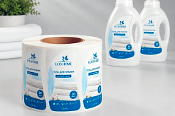 50mic Laserjet Glossy White PET Label DPLA005 — глянцева поліетиленова плівка