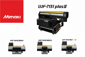 Mimaki обновила линейку плоских уф принтеров серии UJF
