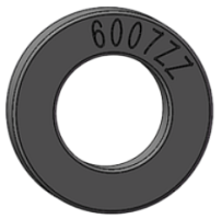 Deep groove ball bearing 6007-2Z (Part Code - АК4 1.20.05.0000232)