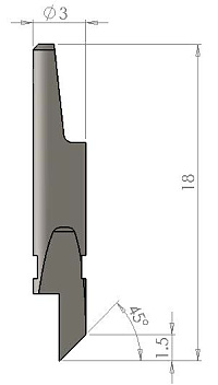 Нож E2.