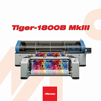 Новый улучшенный Mimaki Tiger-1800B MkIII – вне конкуренции!
