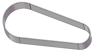 Belt S8M-584 (Part Code - 1.20.06.0000198)